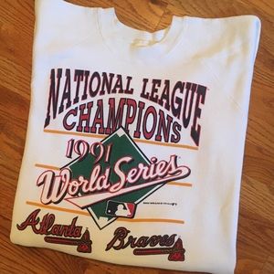 1991 Atlanta Braves World Series Sweatshirt